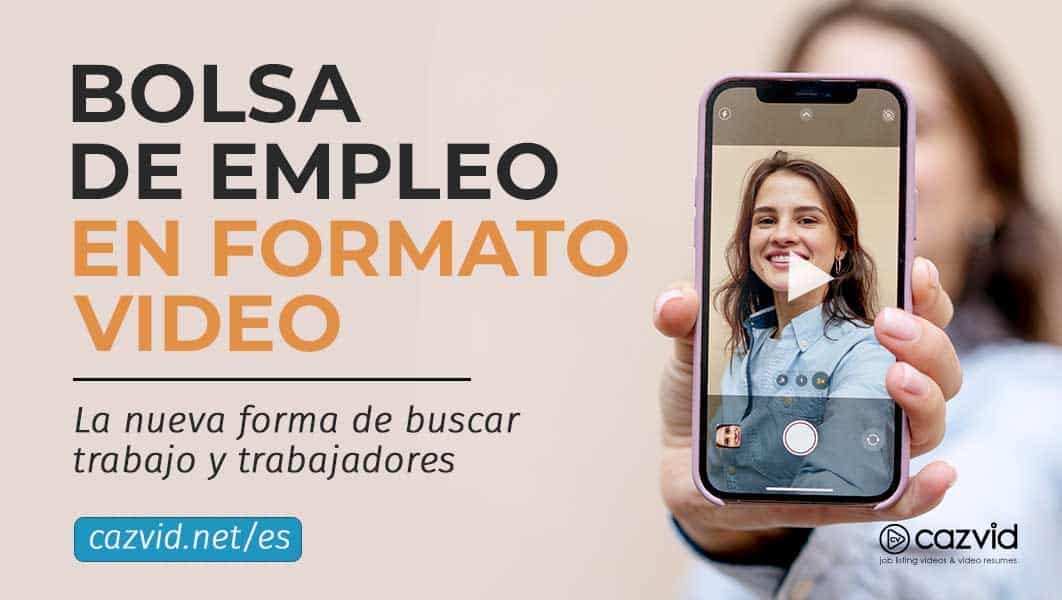 Bolsa de empleo en formato video