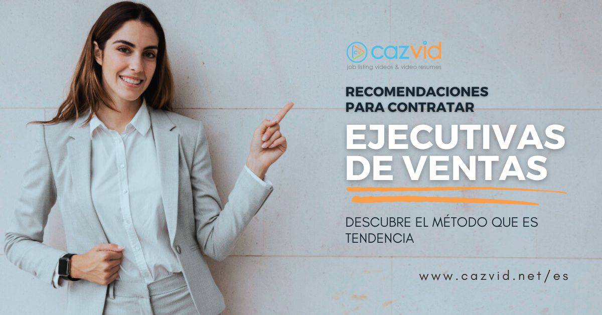 Ejecutiva de ventas