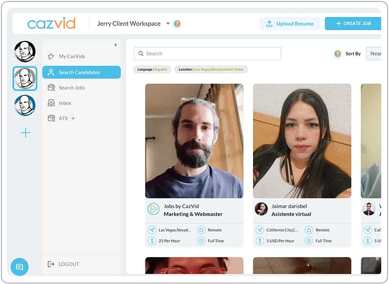 CazVid Job Board