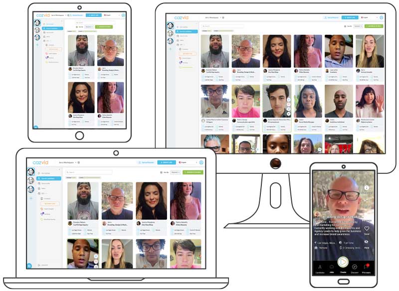 CazVid view video resumes on any device