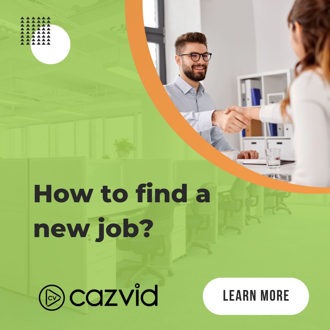 how to find a new job
