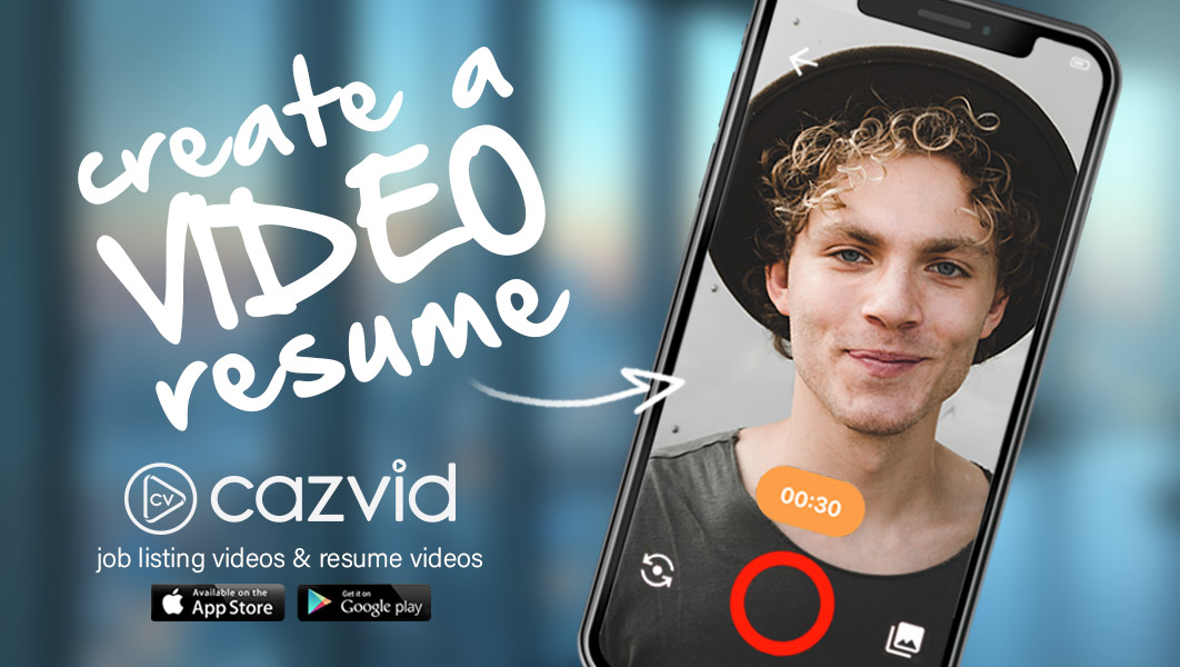 CazVid Create Video Resume