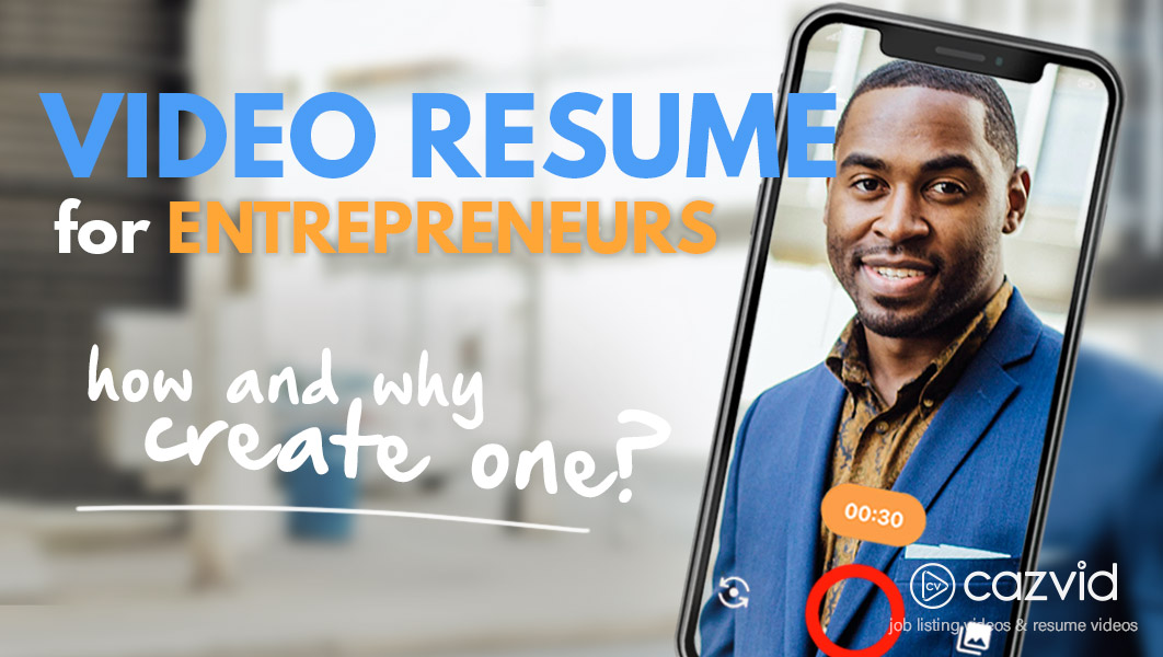CazVid Video Resume Entrepreneur