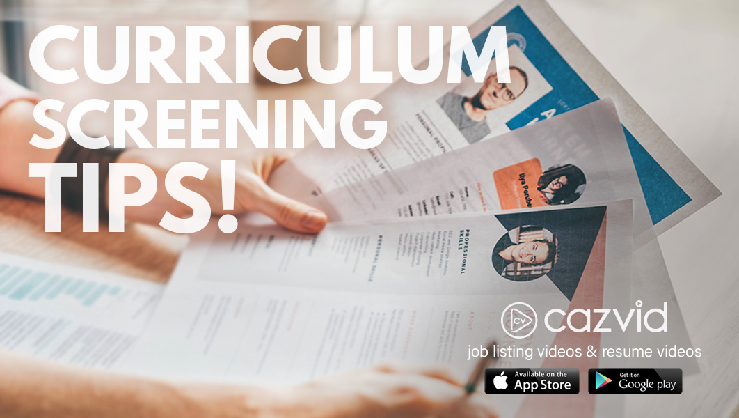 CazVid Blog Curriculum Screening Tips