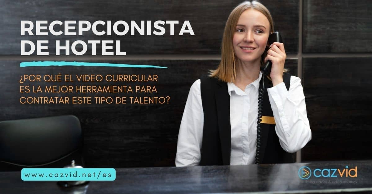 Recepcionista de hotel